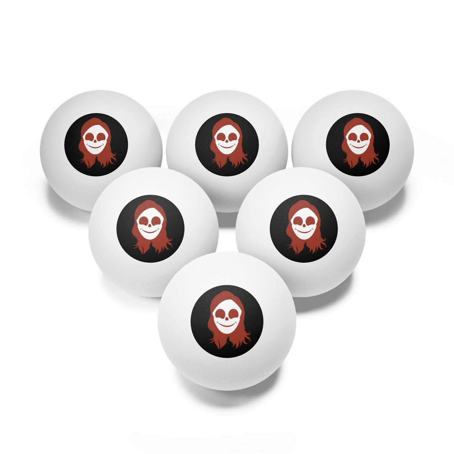 BB300- Ping Pong Balls, 6 pcs