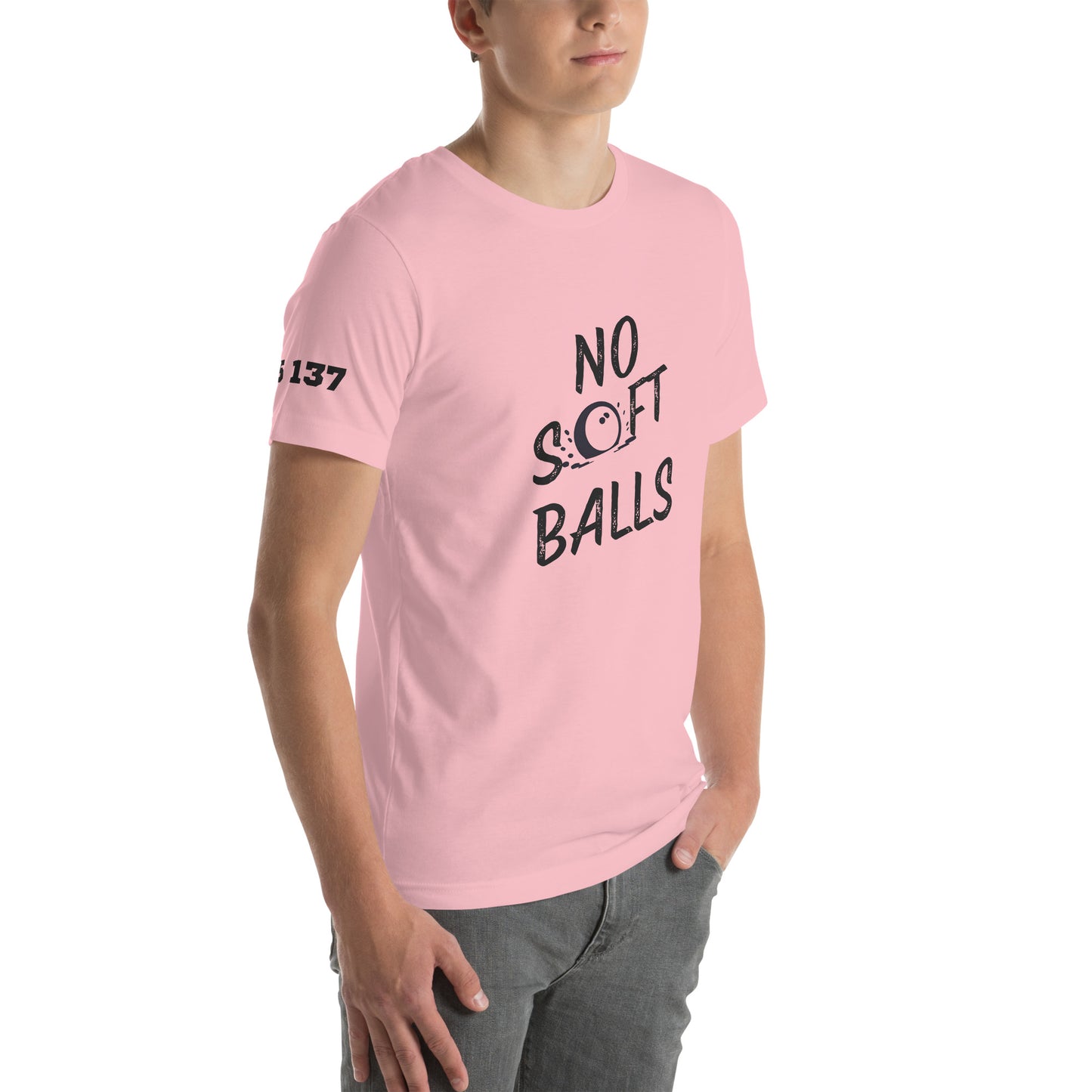 No Soft Balls- Unisex t-shirt